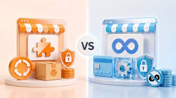 Comparison of WP Swings Subscriptions for WooCommerce and Autoocharge, showing WordPress-native and Stripe-powered subscription models.